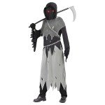 Glowing Eyes Grim Reaper Costume for Kids