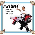 Kids' Inflatable Dragon Skeleton Costume for Halloween