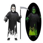 Luminous Grim Reaper Costume for Kids