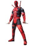 Deluxe Marvel Deadpool Adult Costume, XL Size