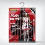 Creepy Clown Costume for Halloween Role Play