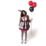 Creepy Clown Costume for Halloween Role Play