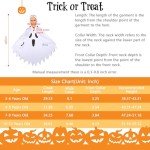 Glow-in-the-Dark Halloween Ghost Costume Set for Kids