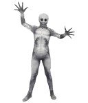 Skeleton Jumpsuit Costume for Kids and Adults