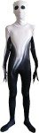 Halloween Black White Shadow Demon Costume for Kids