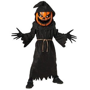 Scary Halloween Pumpkin Costume for Boys 10-12