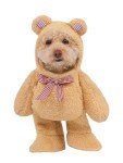 Walking Teddy Bear Pet Costume - Medium Size
