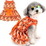 Zunea Halloween Dog Dresses for Small Pets