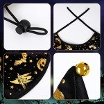 Wizard Costume Set for Pets: Cloak, Hat, Cape
