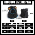 Lion Mane Costume for Cats and Dogs
