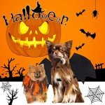 Adjustable Black Bat Wings Costume for Dogs