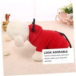 Devil Festival Dog Costume with Mane for Pets