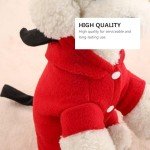 Devil Festival Dog Costume with Mane for Pets