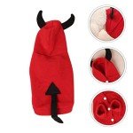 Devil Festival Dog Costume with Mane for Pets
