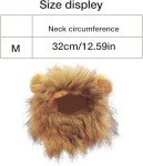 Adjustable Lion Mane Costume for Cats and Dogs