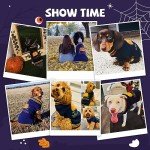 ABRRLO Halloween Pet Sweater - Blue Pumpkin