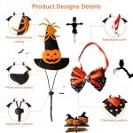 Adjustable Halloween Bat Wings for Pets