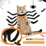 Furry Spider Costume for Pets - Adjustable Outfit