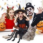 Furry Spider Costume for Pets - Adjustable Outfit