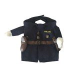 NACOCO Halloween Police Costume for Dogs and Cats