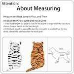 Tiger Costume for Large Dogs - Cute Hoodie