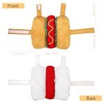 Funny Hot Dog Costume for Small & Medium Dogs
