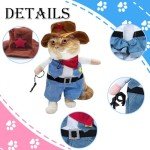 Halloween Cowboy Costume for Cats and Dogs