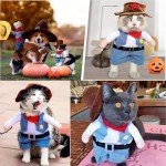 Halloween Cowboy Costume for Cats and Dogs