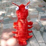 Lobster Costume for Small Dogs - Halloween Hoodie