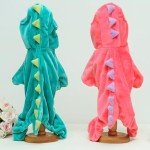 Dinosaur Dog Hoodie Costume for Small Medium Pets