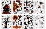 98pcs Halloween Window Stickers & Clings Set