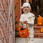 Jsdoin 60g Halloween Spinnennetz mit 30 Spinnen
