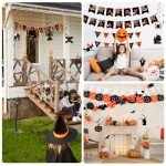 Reusable Halloween Decorations - Happy Halloween Banner Set