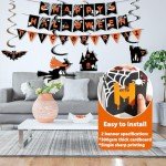 Reusable Halloween Decorations - Happy Halloween Banner Set