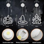 3-Pack Battery Operated Halloween Window Lights