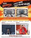 Screaming Animated Halloween Hanging Decorations