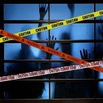 Jsdoin 30m Yellow Halloween Caution Tape