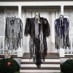 3 Pack Hanging Halloween Skeleton Ghost Decorations