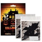KUUQA 24-Piece 3D Bat Wall Decals for Halloween
