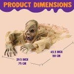 Zombie Groundbreaker Decoration with Sound and Light