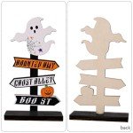 AWAVM Halloween Table Decor Set: Pumpkins & Ghosts
