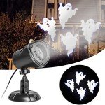 Eambrite Halloween Ghost Projector Lights for Outdoors