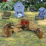 Zombie Groundbreaker Decoration with Sound and Light