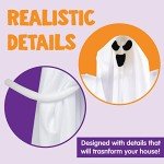 3-Pack Halloween Ghosts Hanging Decorations 65 cm