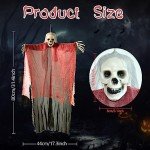 Set of 3 Hanging Ghost Halloween Decorations