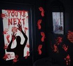 Realistic Bloody Halloween Window Stickers