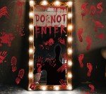 Realistic Bloody Halloween Window Stickers