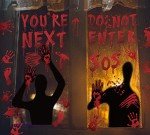 Realistic Bloody Halloween Window Stickers