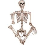 Life-Size Poseable Skeleton Halloween Party Decor