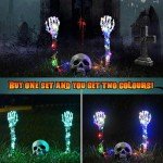 Maxee Lighted Skeleton Set with Remote & Colored Lights